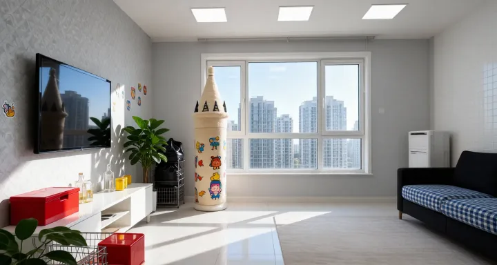 Changchun expat housing - Furnished apartment: Wanlong Taipei Pearl West District