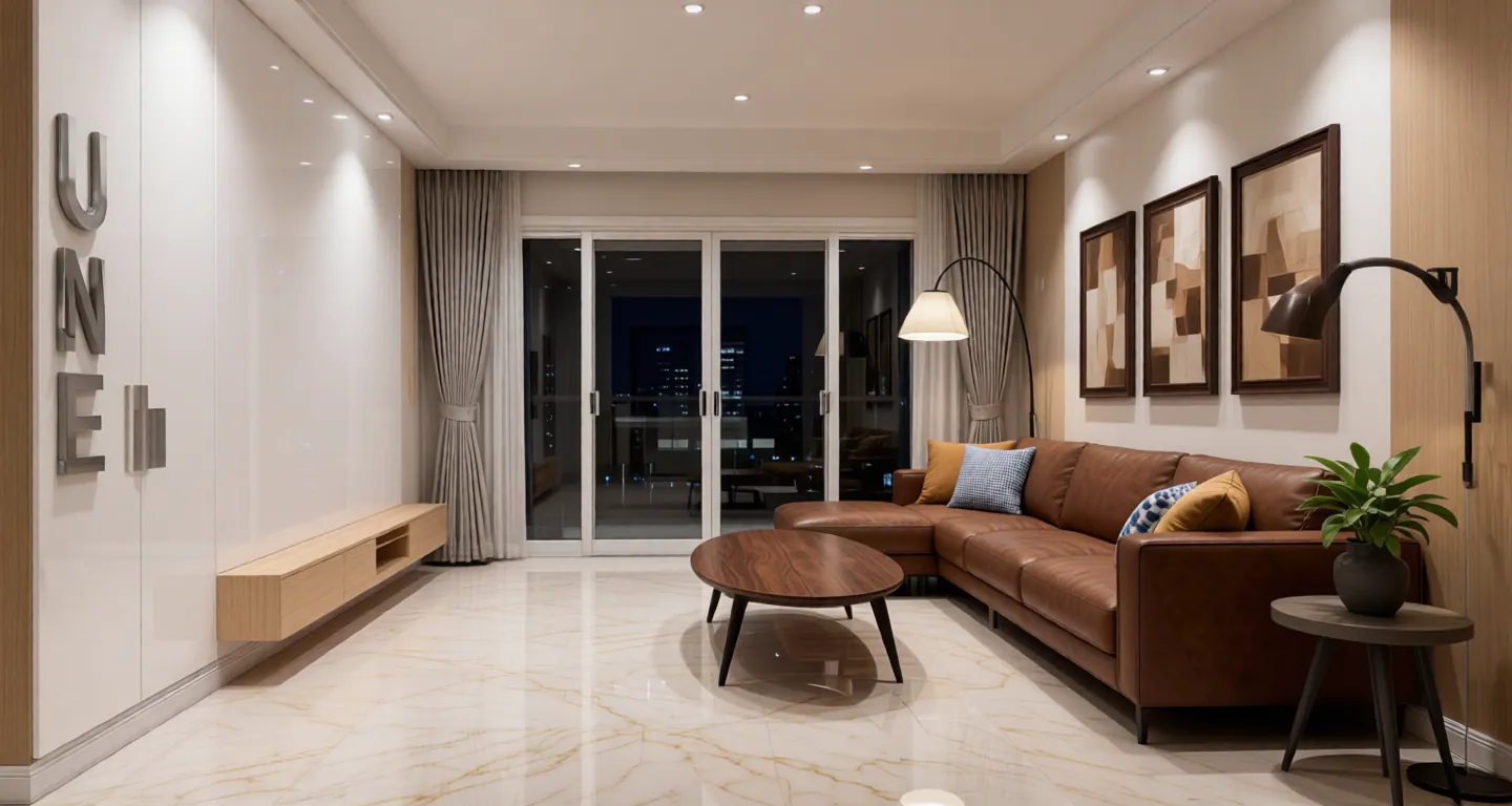 Changchun expat housing - Furnished apartment: Golden Land Wutong Huafu