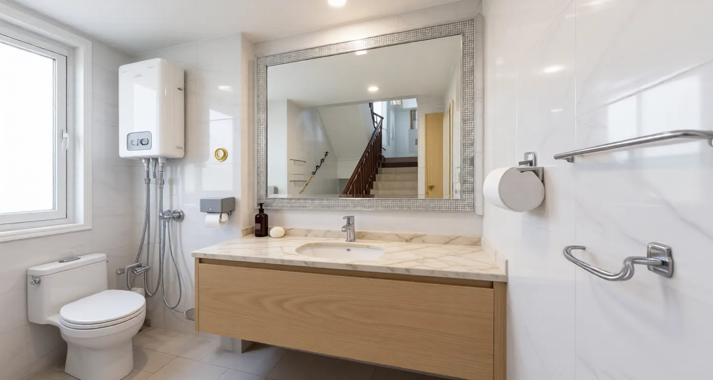 Room type: bathroom Apartment for rent in Changsha - Evergrande Riverside - Photo 1