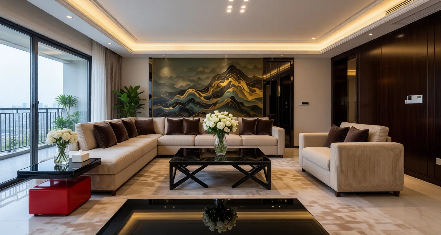 Room type: livingroom Apartment for rent in Changsha - Huayuan Huazhongxin - Photo 1