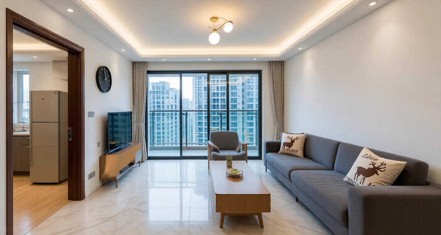 Room type: livingroom Apartment for rent in Changsha - Green Town Investment · Guiyu Yunfeng - Photo 1