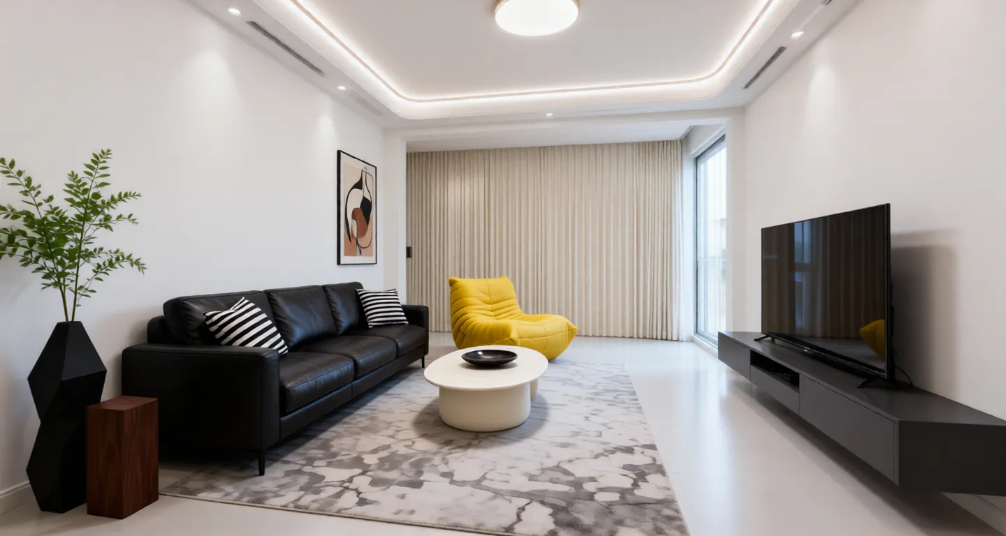 Room type: livingroom Apartment for rent in Changsha - Forte Bund Financial Center - Photo 1