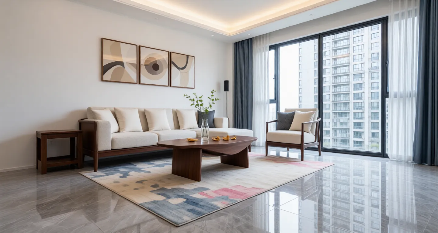 Room type: livingroom Apartment for rent in Changsha - Fuxing Shidai Yucheng - Photo 1