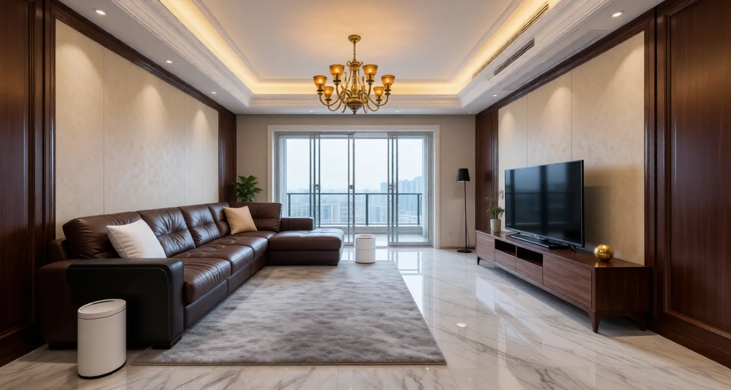 Room type: livingroom Apartment for rent in Changsha - Yunda Central Plaza - Photo 1