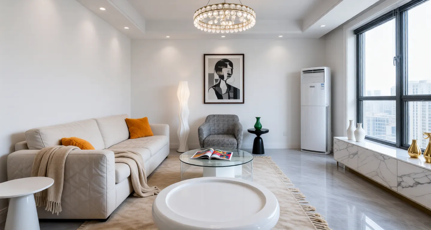 Room type: livingroom Apartment for rent in Changsha - R&F No. 10 - Photo 1