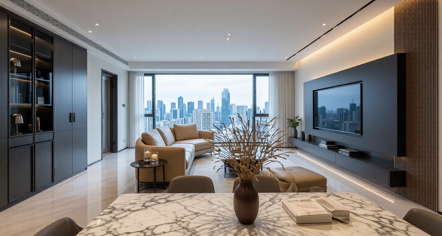 Rent Apartment in Changsha: Merchant's Port Riverside Realm