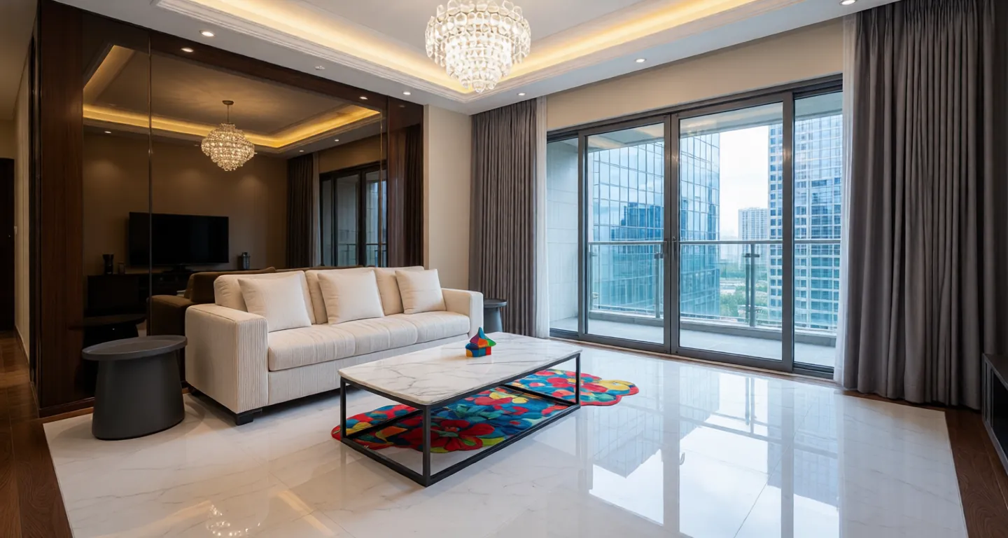 Room type: livingroom Apartment for rent in Changsha - Beichen Dingjiangyang - Photo 1