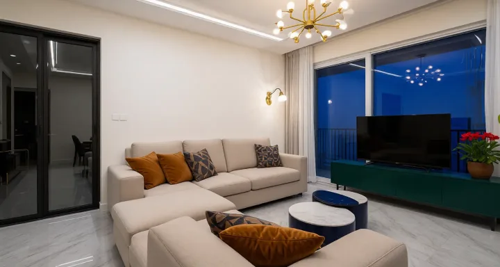 Chengdu expat housing - Furnished apartment: Azure Pavilion Area A