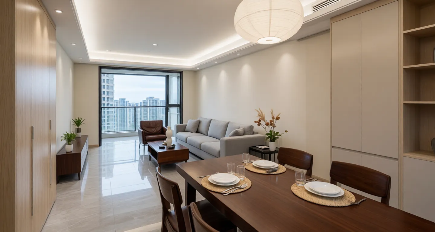 Chengdu expat housing - Furnished apartment: COLI Luhu Mansion