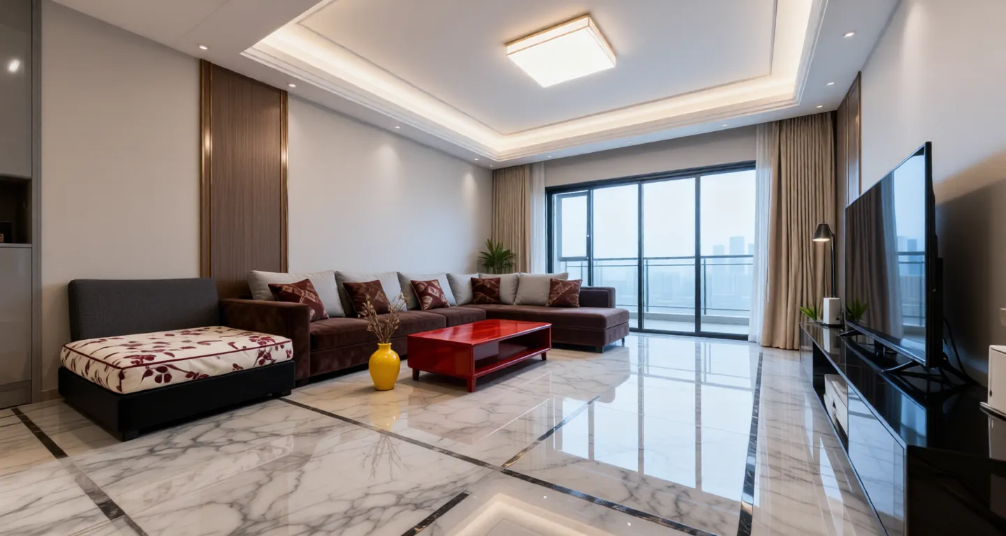 Chengdu expat housing - Furnished apartment: Luming Jiutian Luyu Court