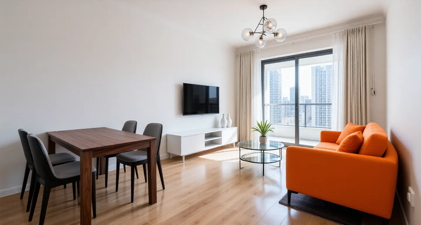 Chengdu expat housing - Furnished apartment: Merchants Central Huacheng Phase I