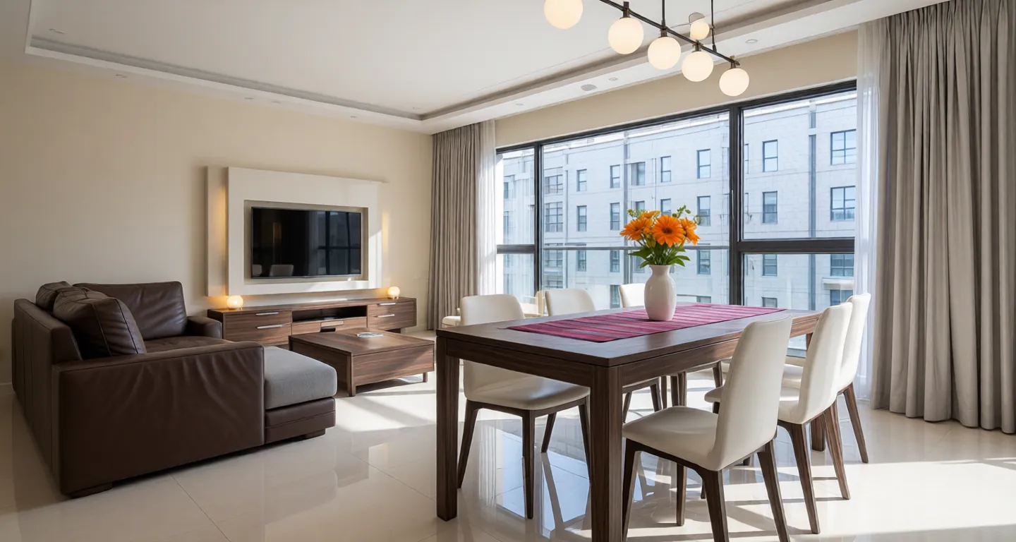 Chengdu expat housing - Furnished apartment: Sunac Xiangjingtai West Court Phase I