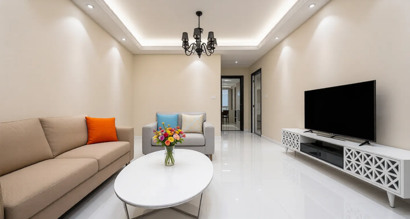 Chengdu expat housing - Furnished apartment: Zhonghai Chengnan Huafu