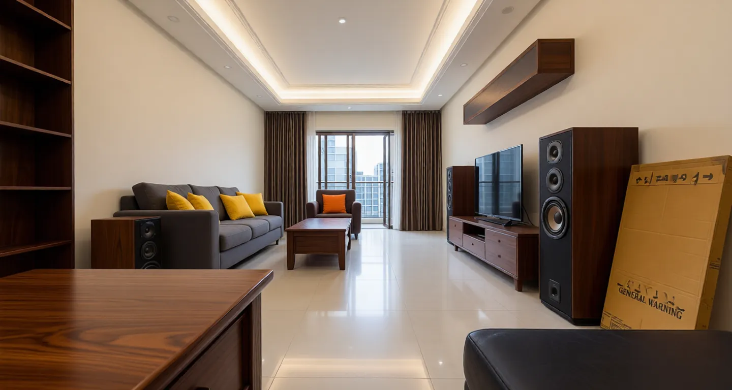 Chengdu expat housing - Furnished apartment: Times Grand Court Phase IV
