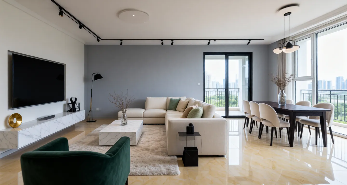 Chengdu expat housing - Furnished apartment: Vanke Tianfu Splendid Court