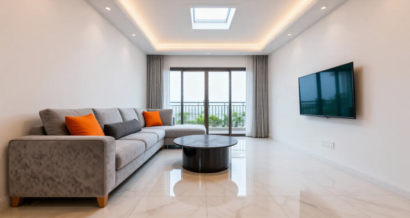 Chengdu expat housing - Furnished apartment: Jinjiangcheng Huajian Phase II by China Overseas