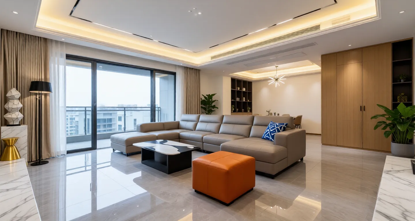 Chengdu expat housing - Furnished apartment: Zhongliang Yunxi Terrace