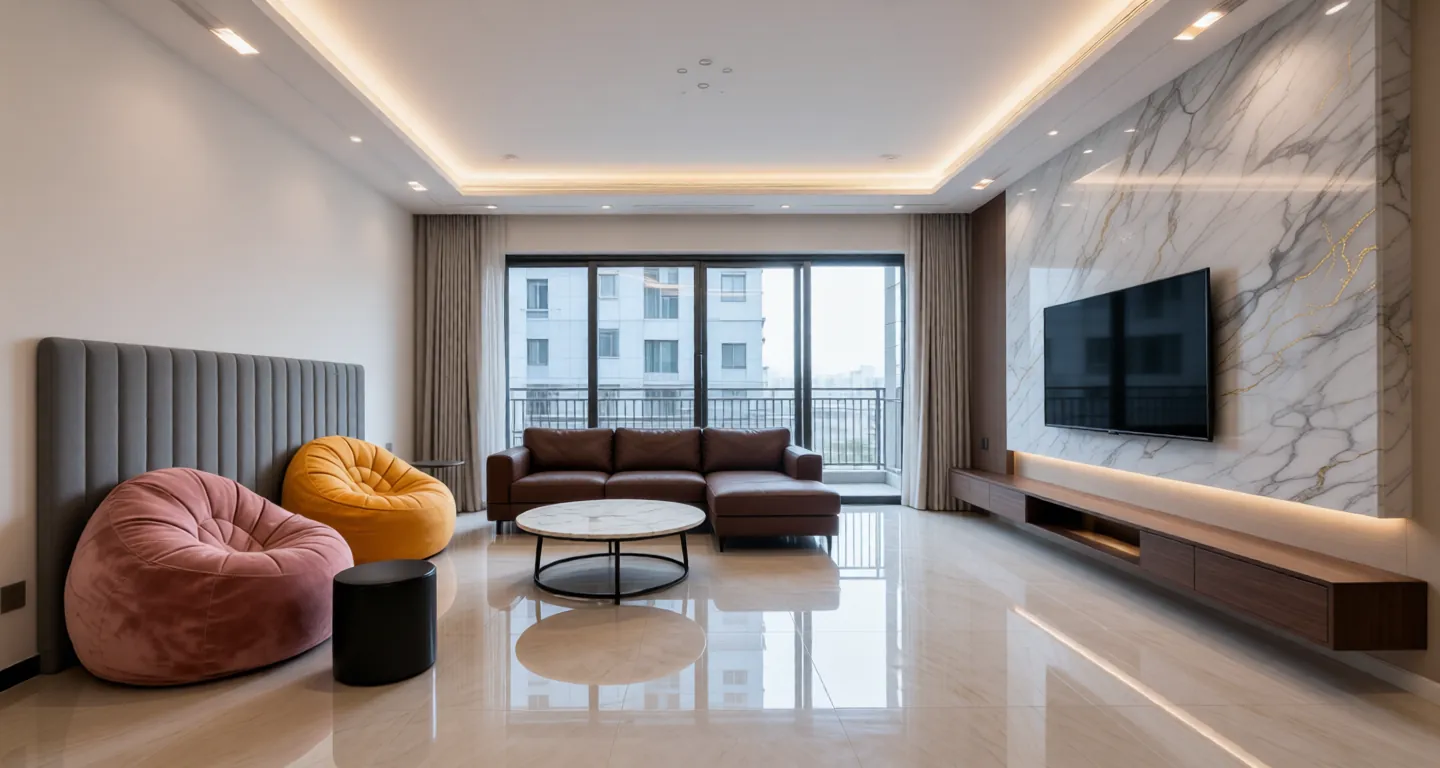 Chengdu expat housing - Furnished apartment: Lanrun Longmen