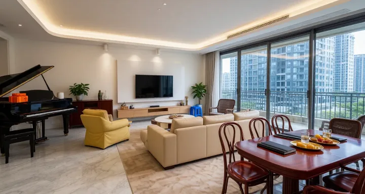 Chengdu expat housing - Furnished apartment: Shoukai Longhu Yunzhu Phase III
