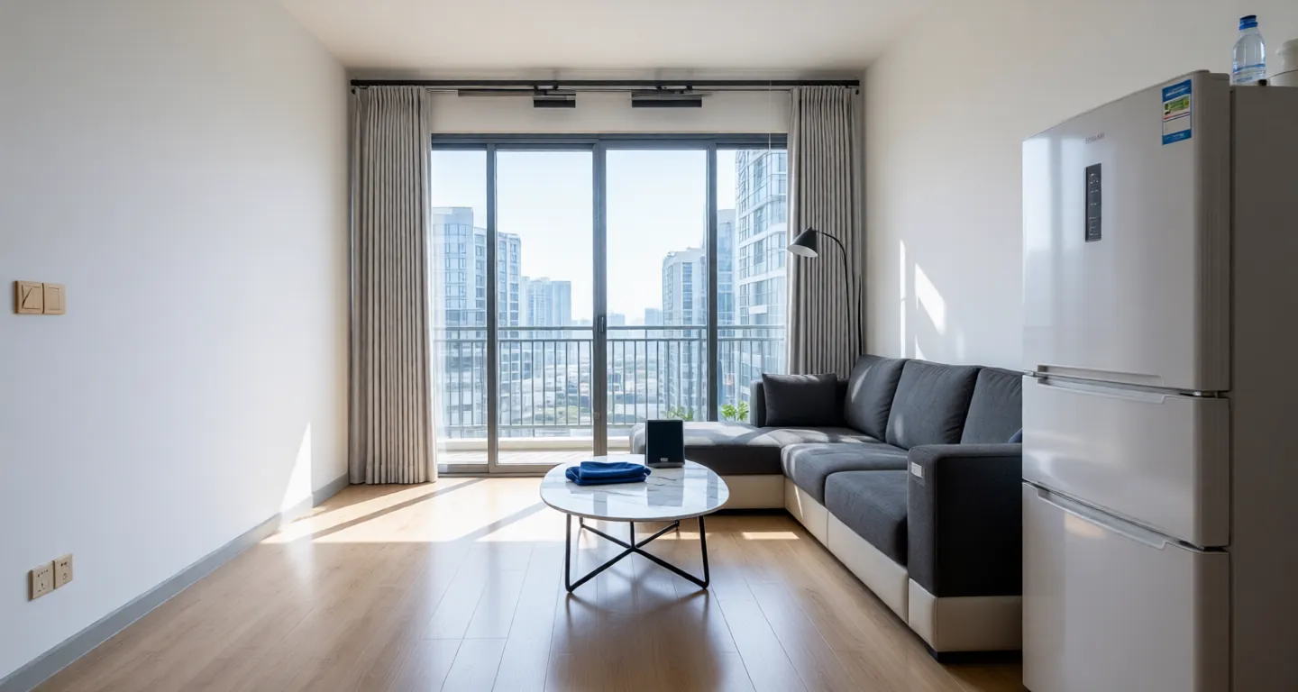 Chengdu expat housing - Furnished apartment: CR Land Dongyuan Time Painting