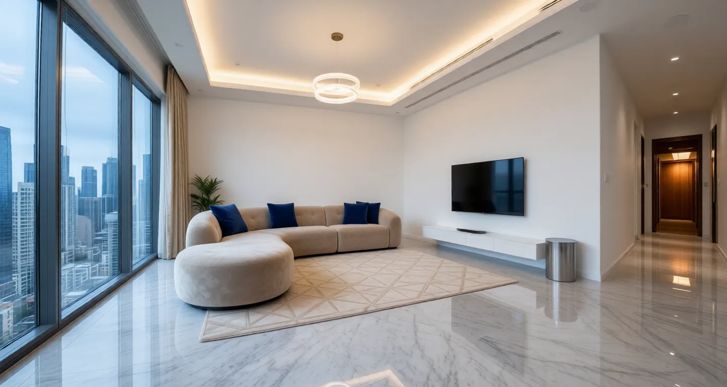 Chengdu expat housing - Furnished apartment: Huafa Tongjian · Jinjiang First Residence