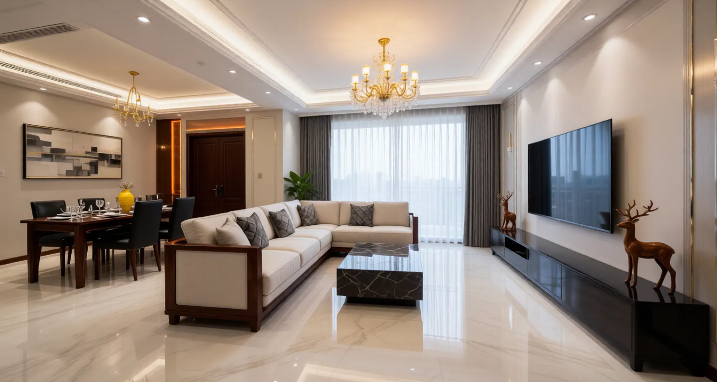 Chengdu expat housing - Furnished apartment: Vanke Park No. 5