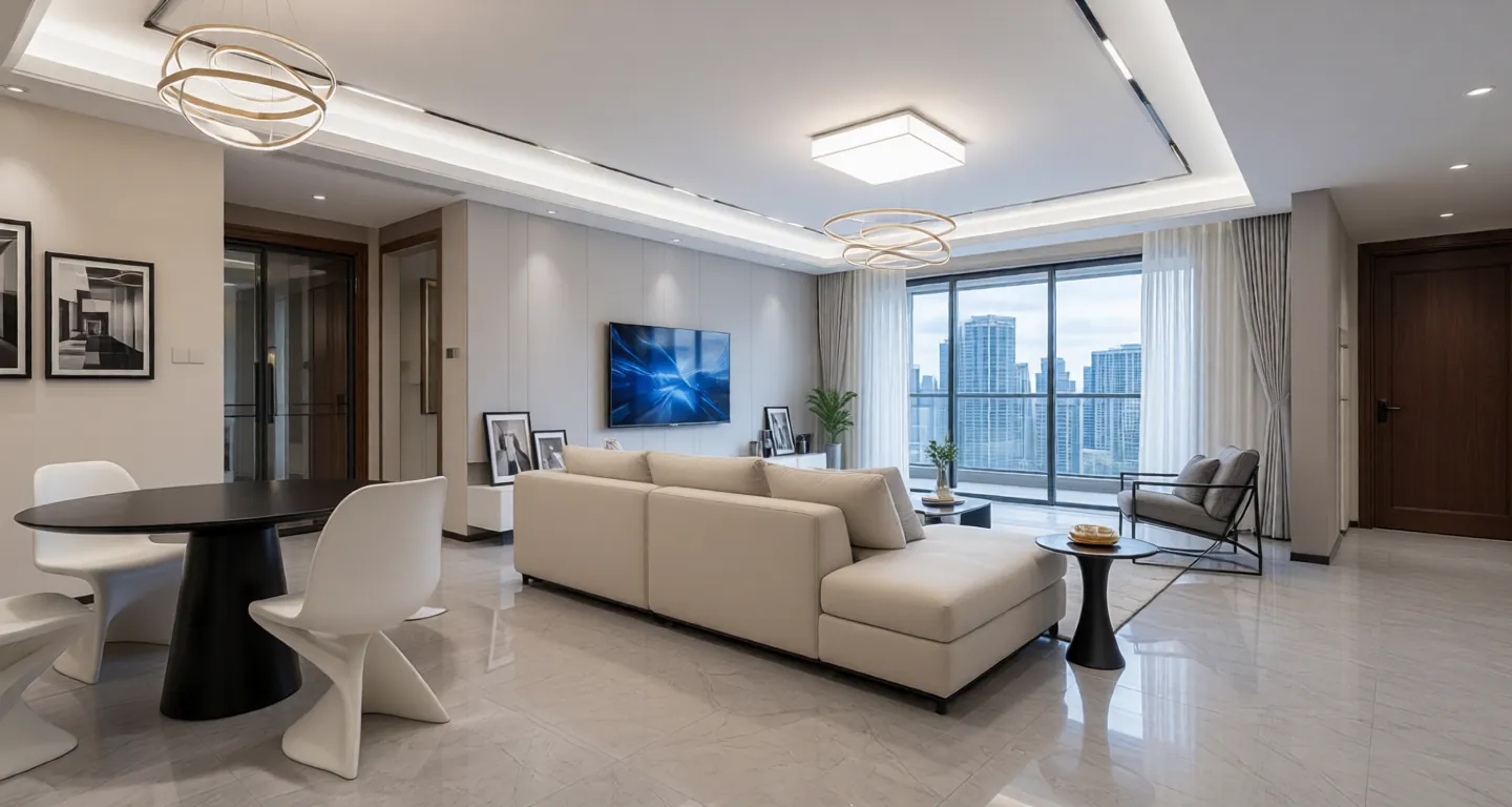 Chengdu expat housing - Furnished apartment: Lushan Shangyuan