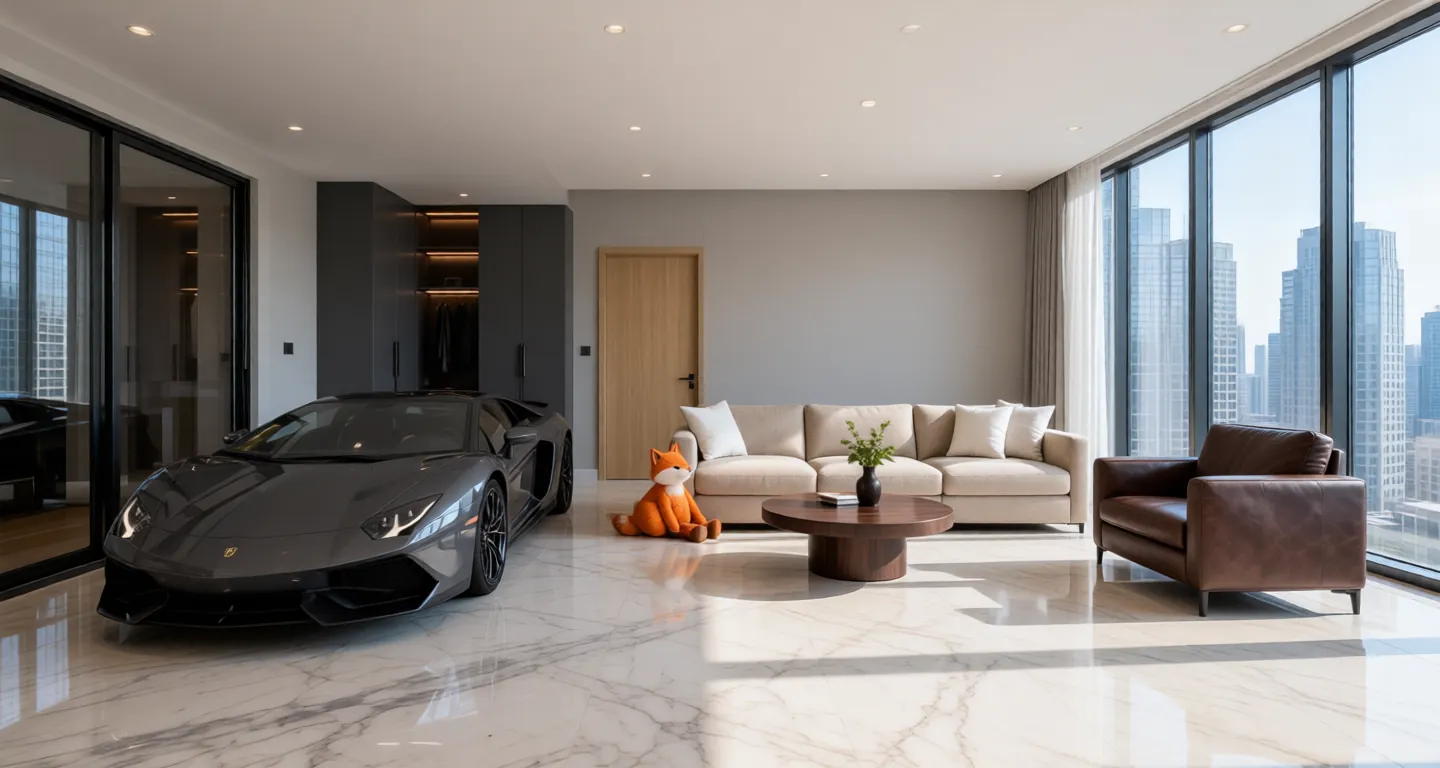 Chengdu expat housing - Furnished apartment: Sunac Joyful Palace