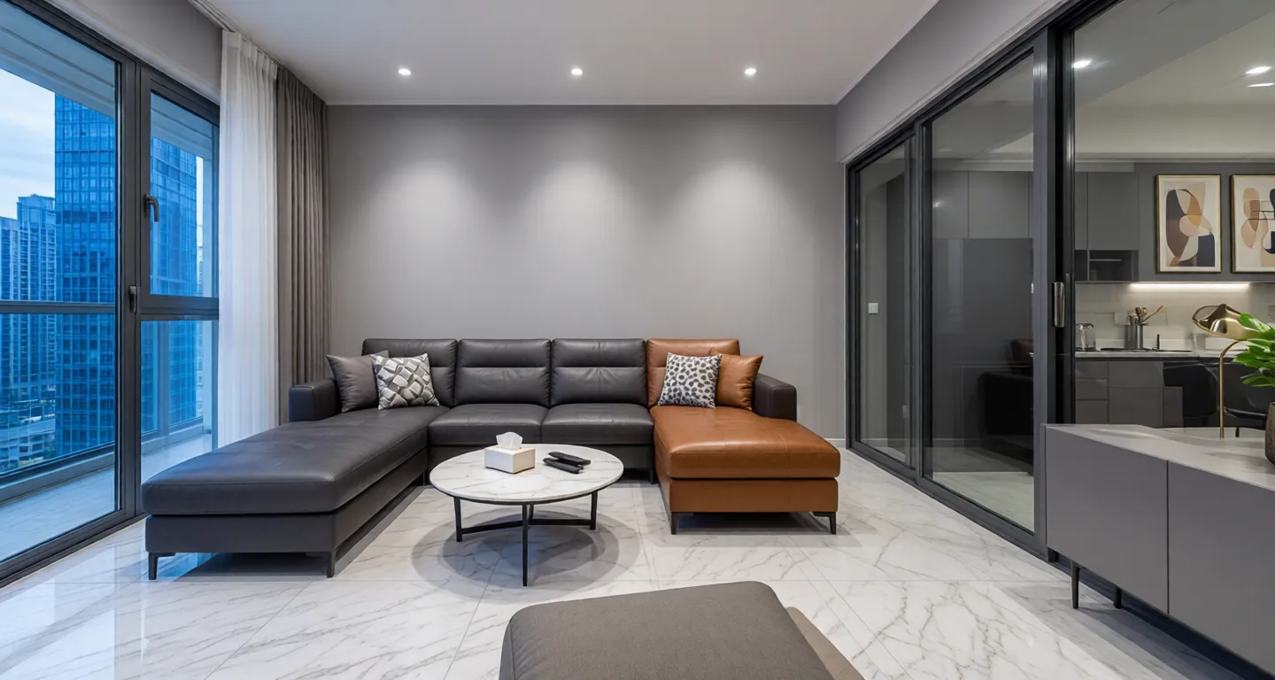 Chengdu expat housing - Furnished apartment: Nine Forest Language Cloud View Pavilion
