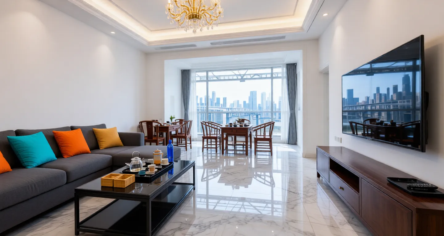 Chengdu expat housing - Furnished apartment: Ximen·Yuezhu