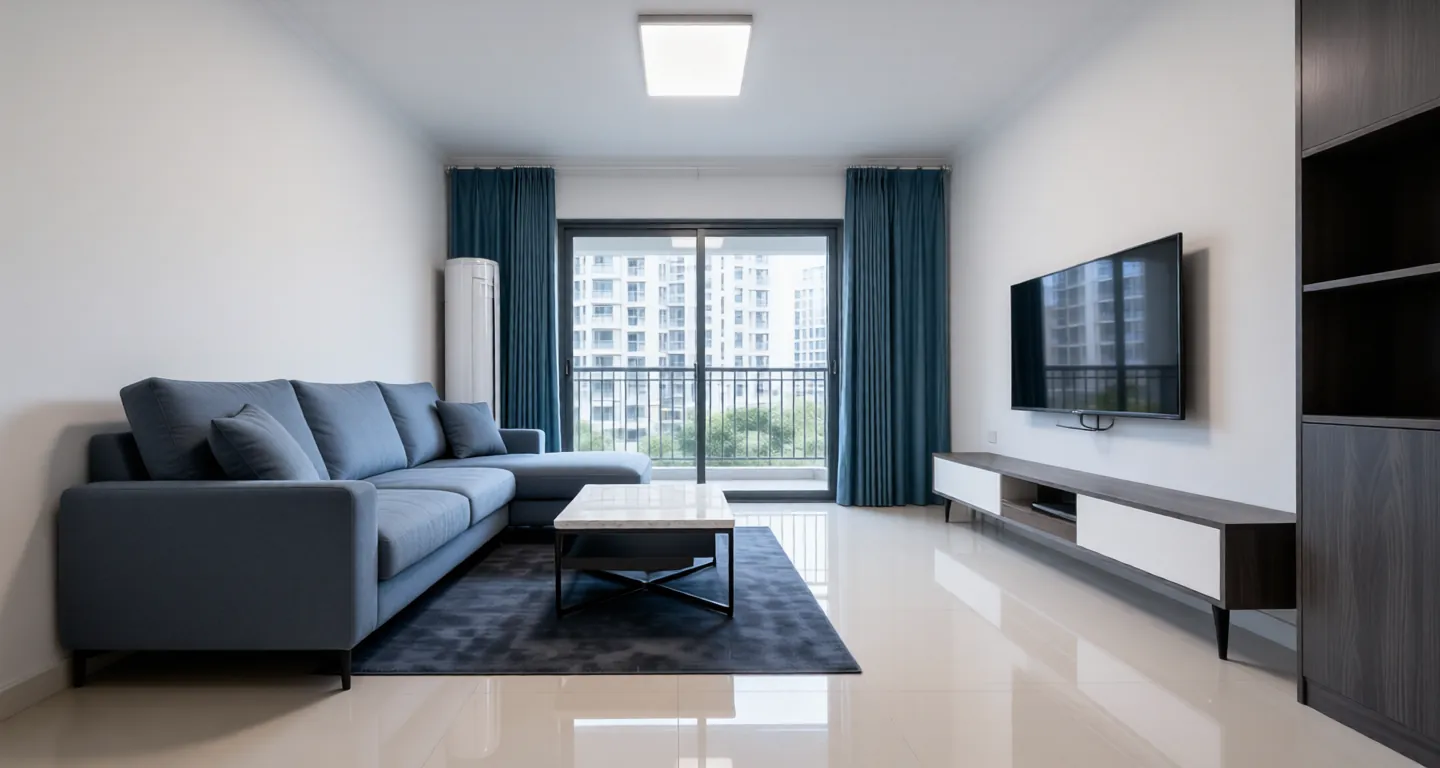 Chengdu expat housing - Furnished apartment: South City Capital Huixi Garden Phase III