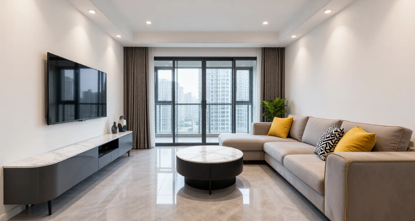 Room type: livingroom Apartment for rent in Chongqing - Vanke Yulandao - Photo 1