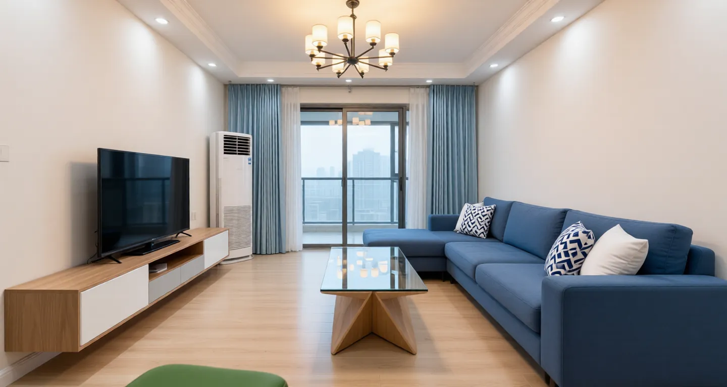 Room type: livingroom Apartment for rent in Chongqing - Jiahua Beichen Li - Photo 1
