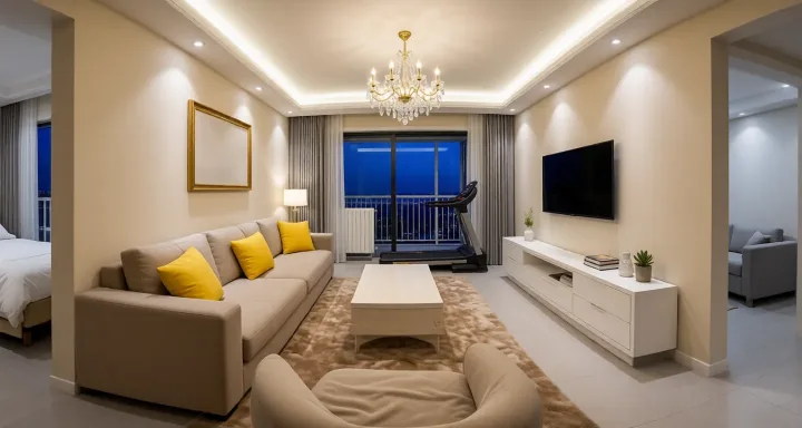 Chongqing expat housing - Furnished apartment: Vanke Yulandao