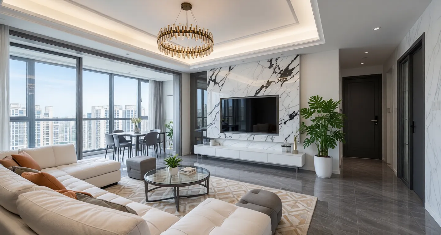 Room type: livingroom Apartment for rent in Chongqing - Changjia Hui Langfeng North District - Photo 1