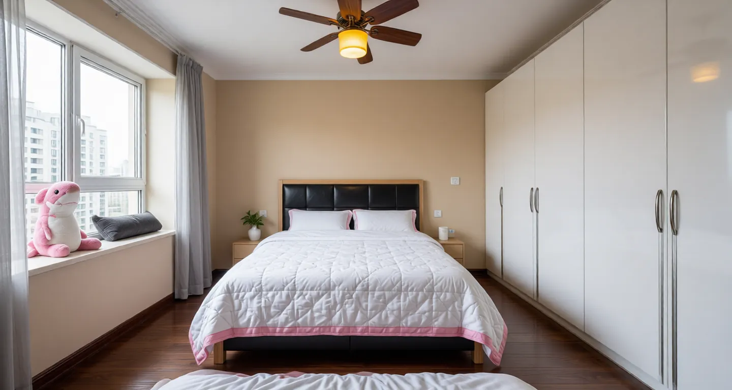 Room type: bedroom Apartment for rent in Chongqing - Banshan Huafu - Photo 1