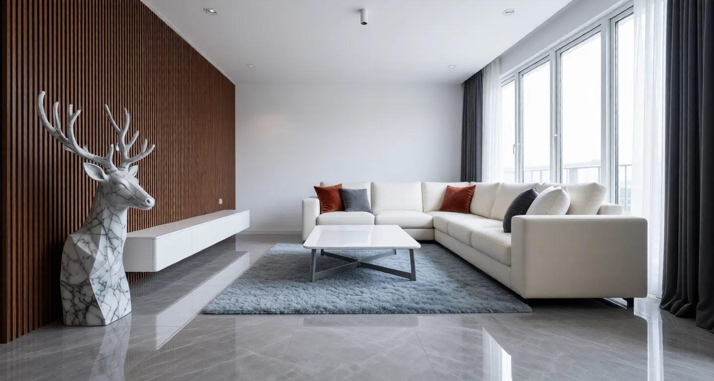 Dalian expat housing - Furnished apartment: Luneng Taishan No. 7