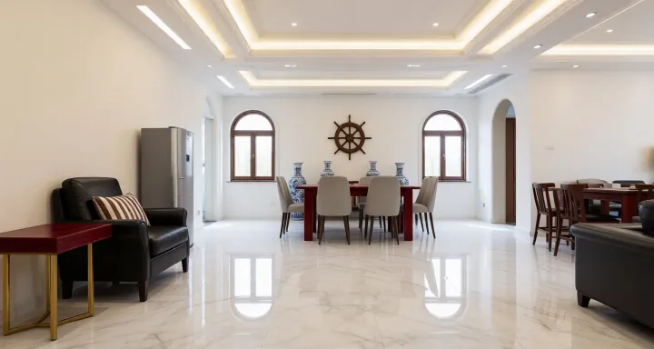 Dalian expat housing - Furnished apartment: Zhonggeng Xianghai Yipin