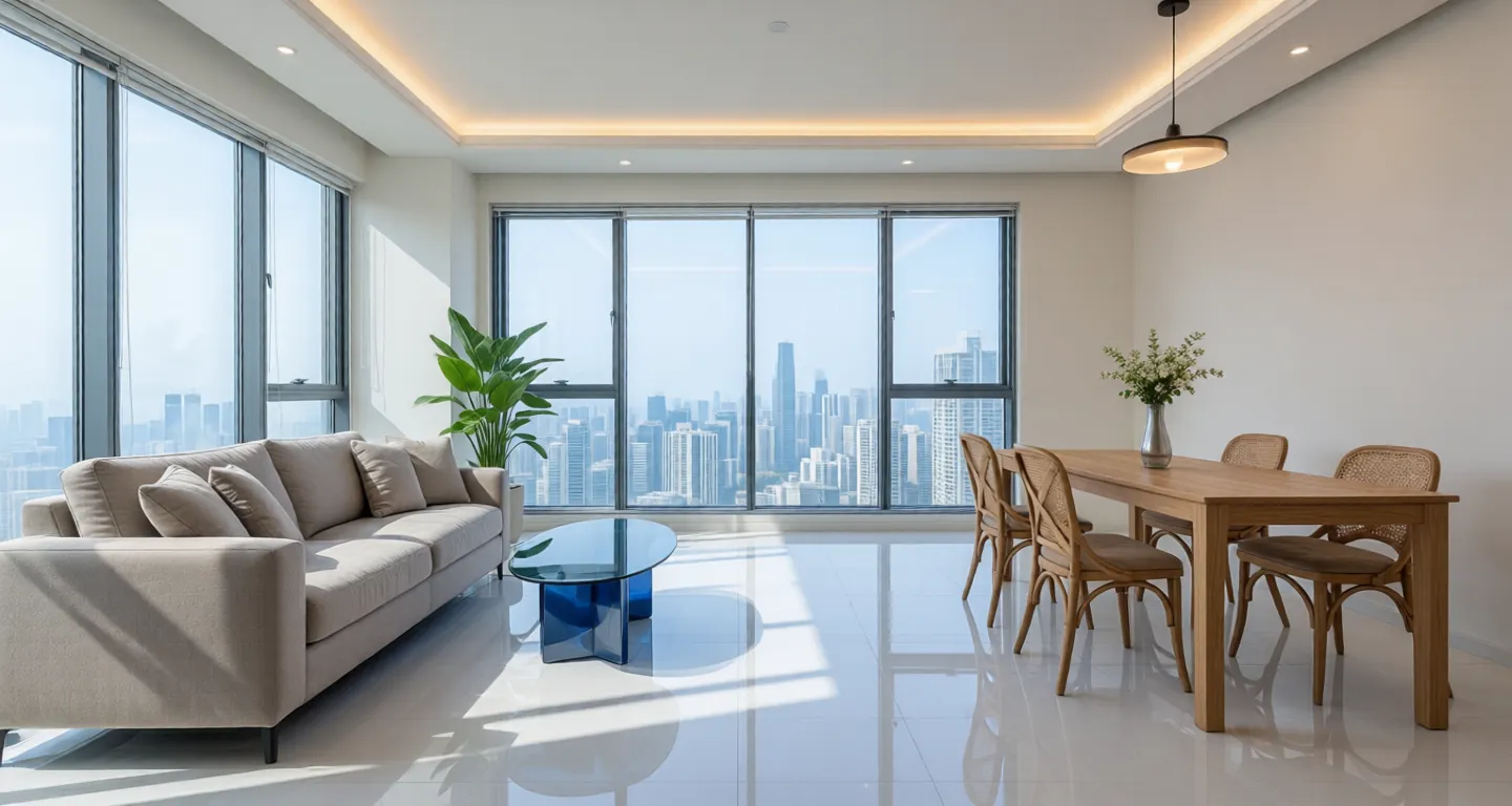 Foshan expat housing - Furnished apartment: R&F International Finance Centre