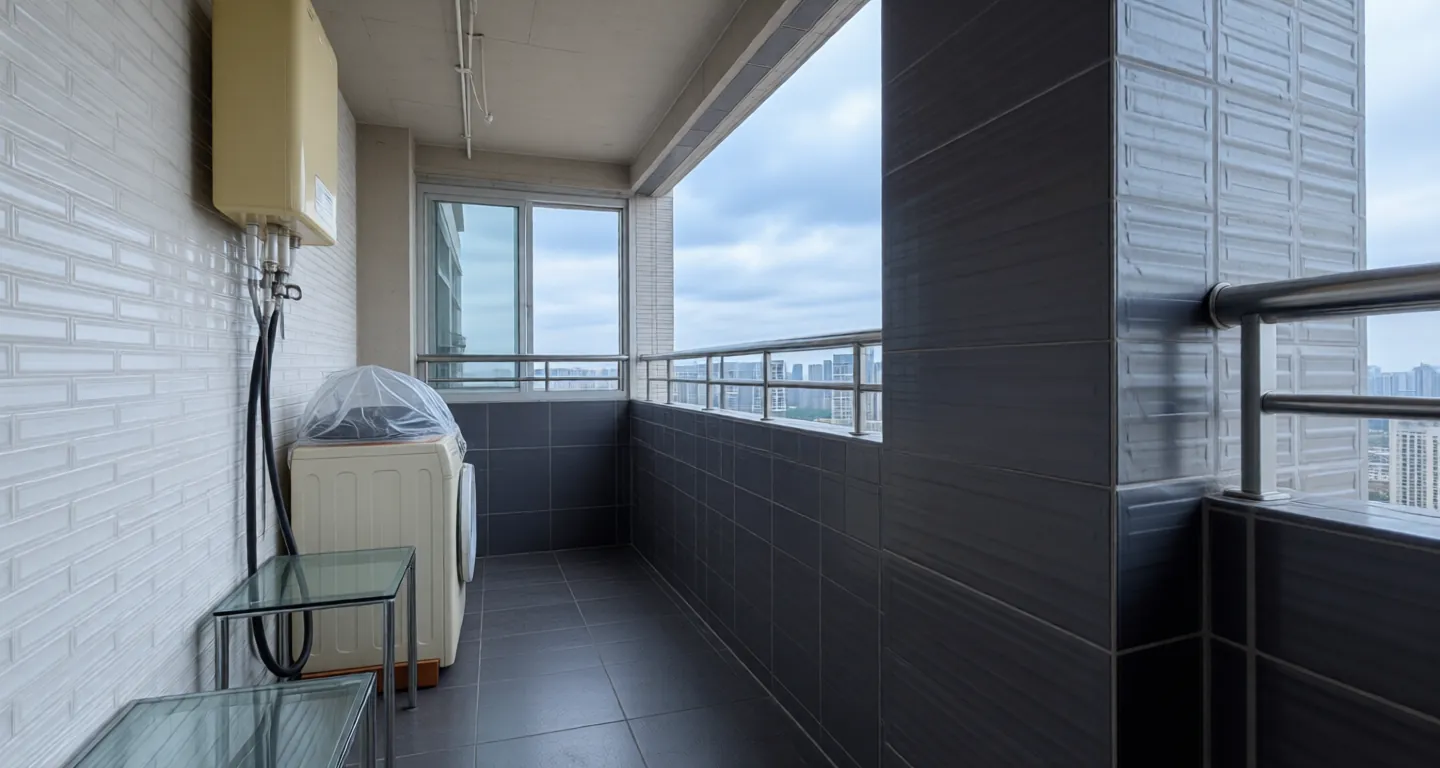 Room type: laundry Apartment for rent in Guangzhou - Huifeng Court - Photo 1
