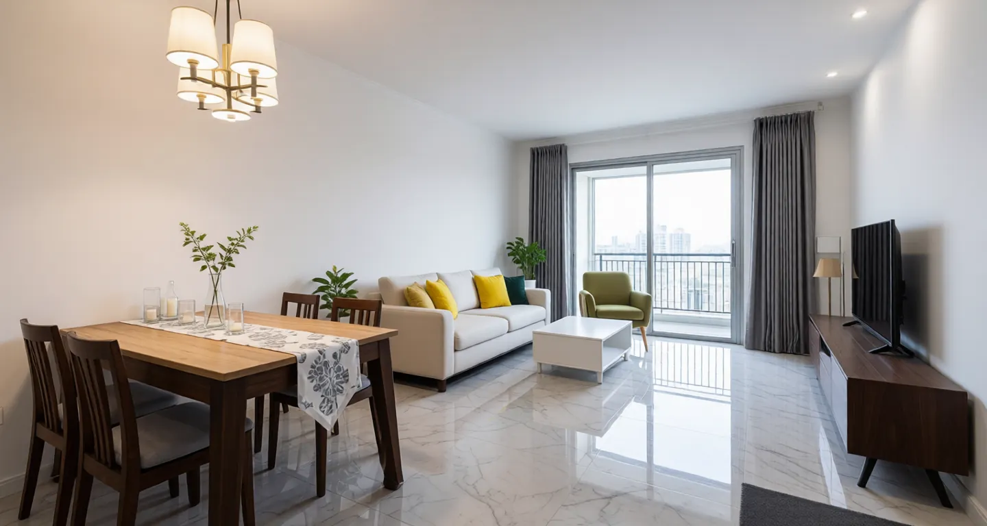 Rent Apartment in Guangzhou: Huijing New City Longxi Mountain