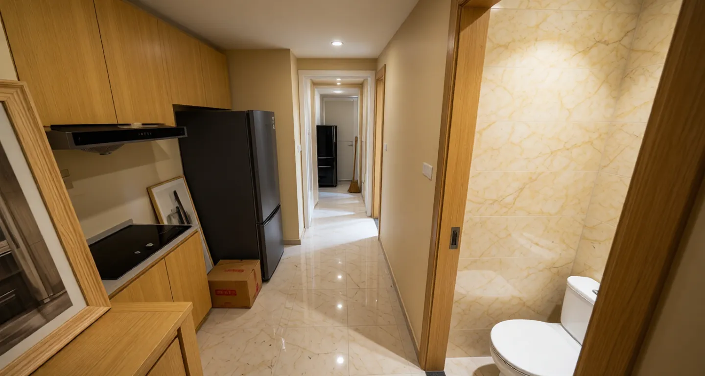 Room type: kitchen Apartment for rent in Guangzhou - Poly Golf Crystal Palace Residences - Photo 1