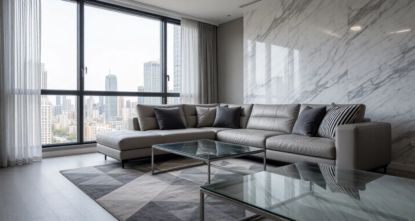 Room type: livingroom Apartment for rent in Guangzhou - Star Garden - Photo 1
