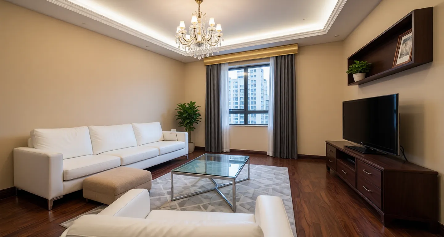 Room type: livingroom Apartment for rent in Guangzhou - Peak Garden - Photo 1