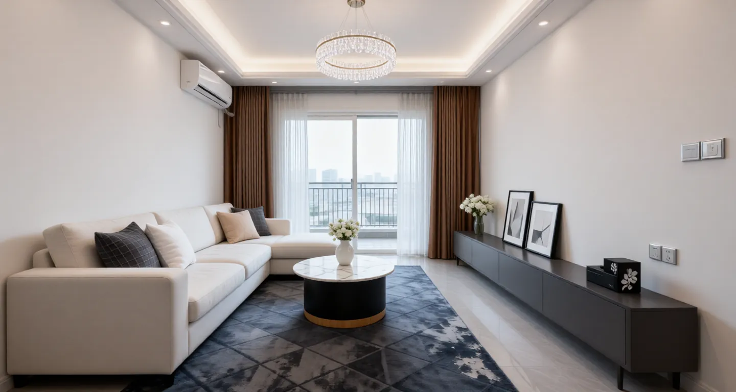 Room type: livingroom Apartment for rent in Guangzhou - Lanting Huiyuan - Photo 1