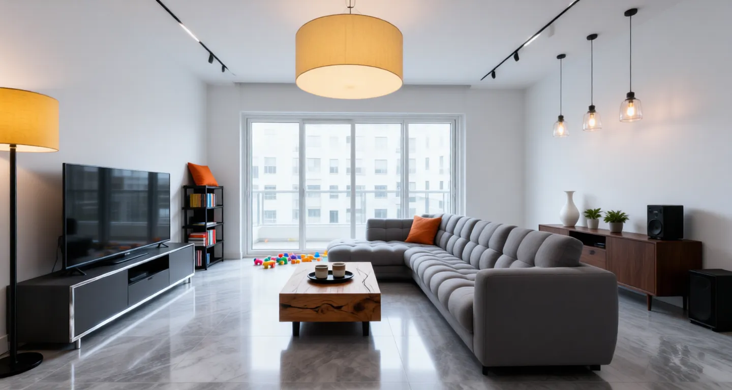 Room type: livingroom Apartment for rent in Guangzhou - Merchants Yongjing Bay South District - Photo 1