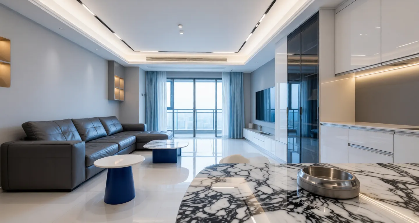 Room type: livingroom Apartment for rent in Guangzhou - Xinda Jinmao Plaza - Photo 1