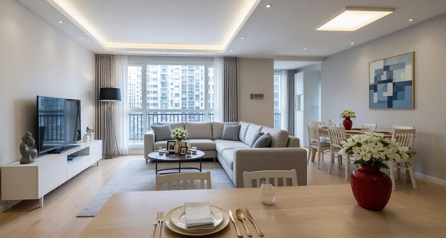 Room type: livingroom Apartment for rent in Guangzhou - Tianyu Garden - Photo 1