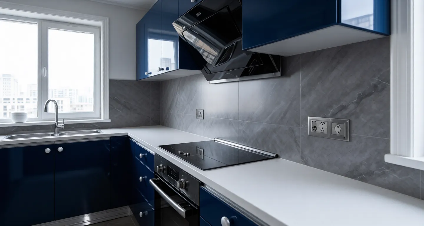 Room type: kitchen Apartment for rent in Haikou - China Resources Center Phase 1, Runfu - Photo 1