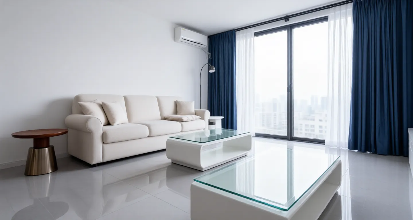 Room type: livingroom Apartment for rent in Haikou - China Resources Center Phase One Runfu - Photo 1